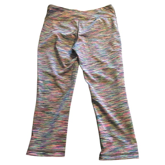 Ideology Red and Pink Leggings Dynamic Pattern Stretch Fit - Picture 2 of 5